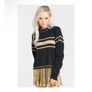 Show me your mumu Nerve sweater saint stripe knit